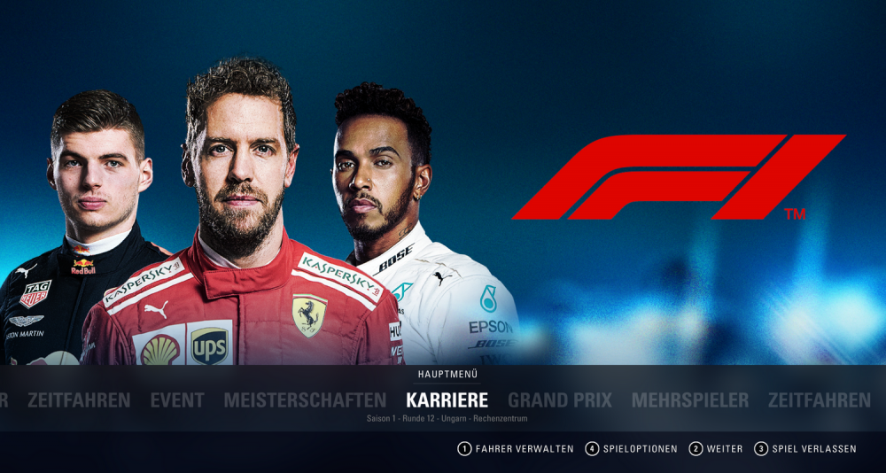 F1 2018 - Vorschaubild